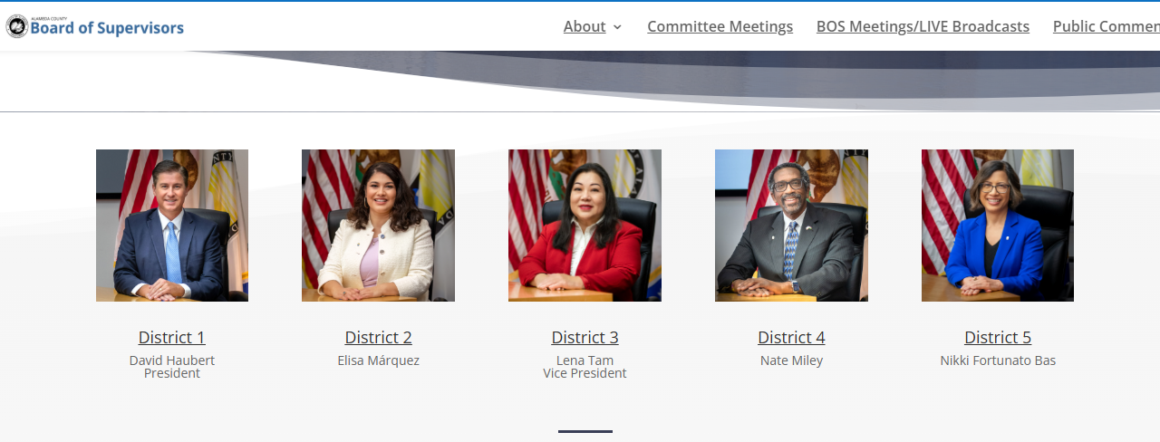 Alameda County Board of Supervisors